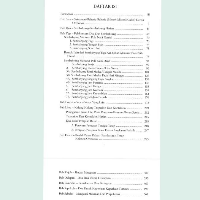 

Terlaris Kitab Sembahyang Dan Doa-Doa Dasar Alkitab Dan Penjelasan 606 Hal Ready Stok