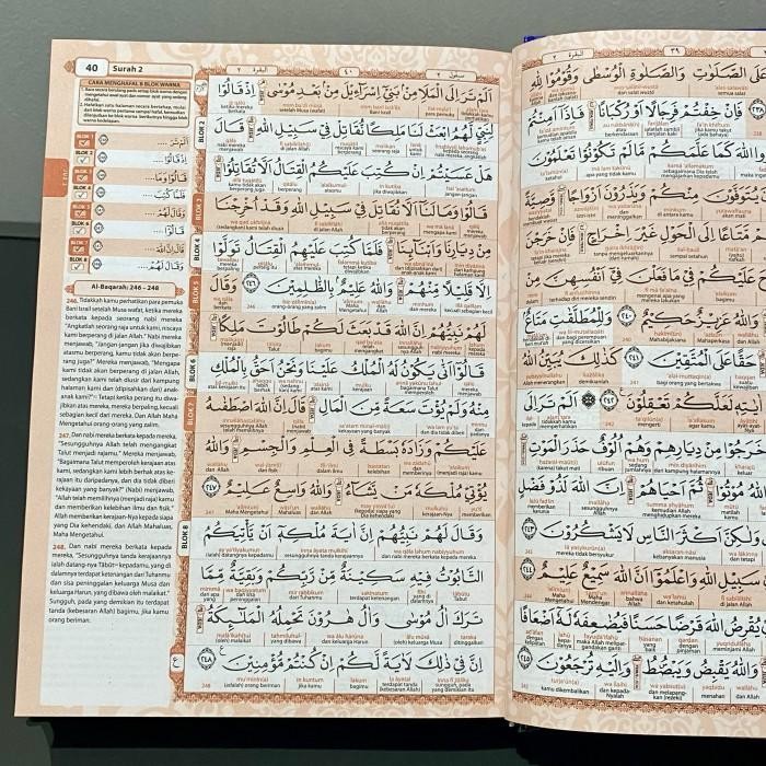 

Alquran Hafazan Perkata Latin 8 Blok 2 Warna Al Mubarok Ukuran A4