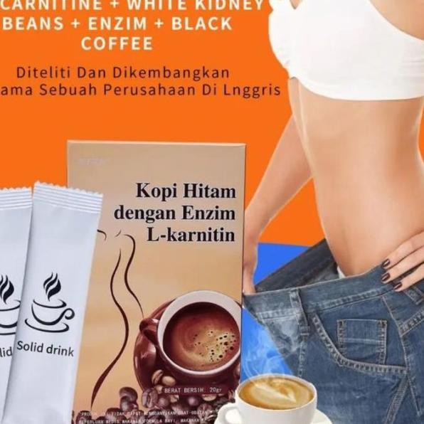 

Kopi Hitam Kopi Instant L-Karnitin Kopi Isi 10 Bungkus