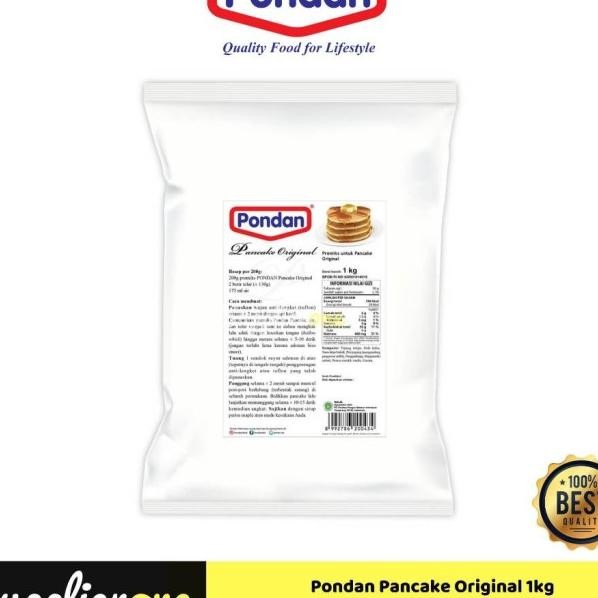 

Pondan Pancake / Tepung Pancake Instant / Pancake Pondan 1Kg