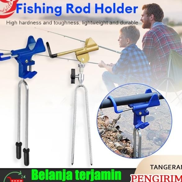 Braet Dudukan Joran Pancing Adjustable/Cagak Joran Pancing
