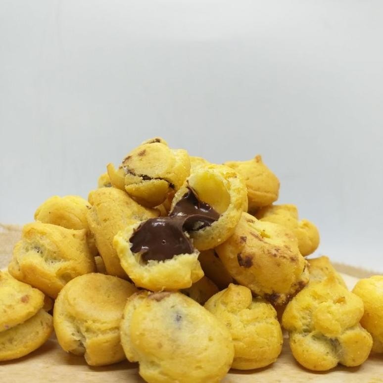 

Terlaris soes kering coklat 1kg soes coklat kering 1kg