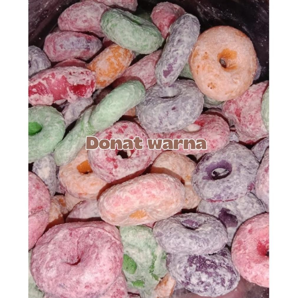 

READY PROMO donat mini kering jajan donat kering donat gula kering