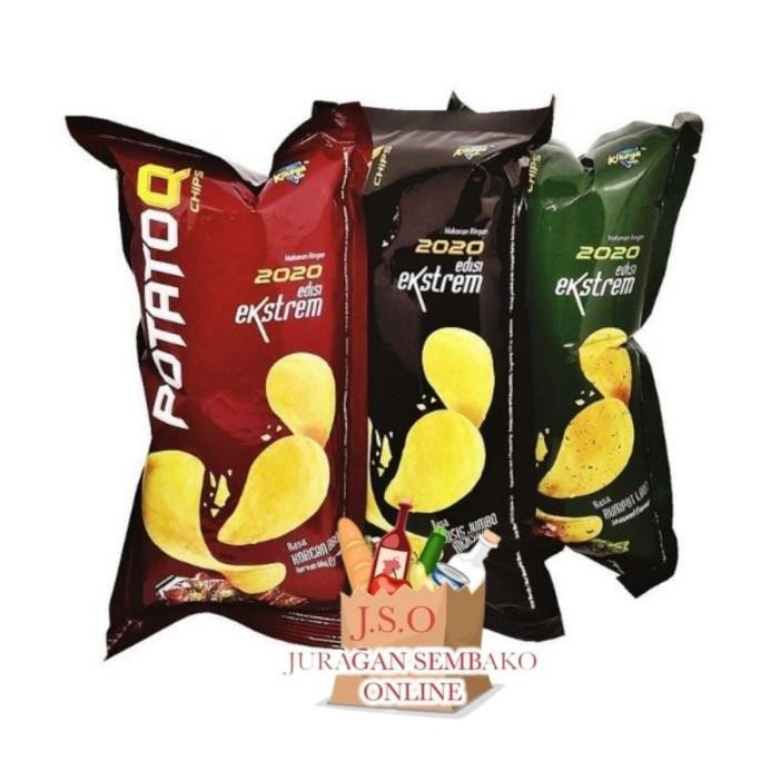 

POTATO Q CHIPS 28GR KERIPIK KENTANG SNACK ENAK KERIPIK KENTANG ENAK