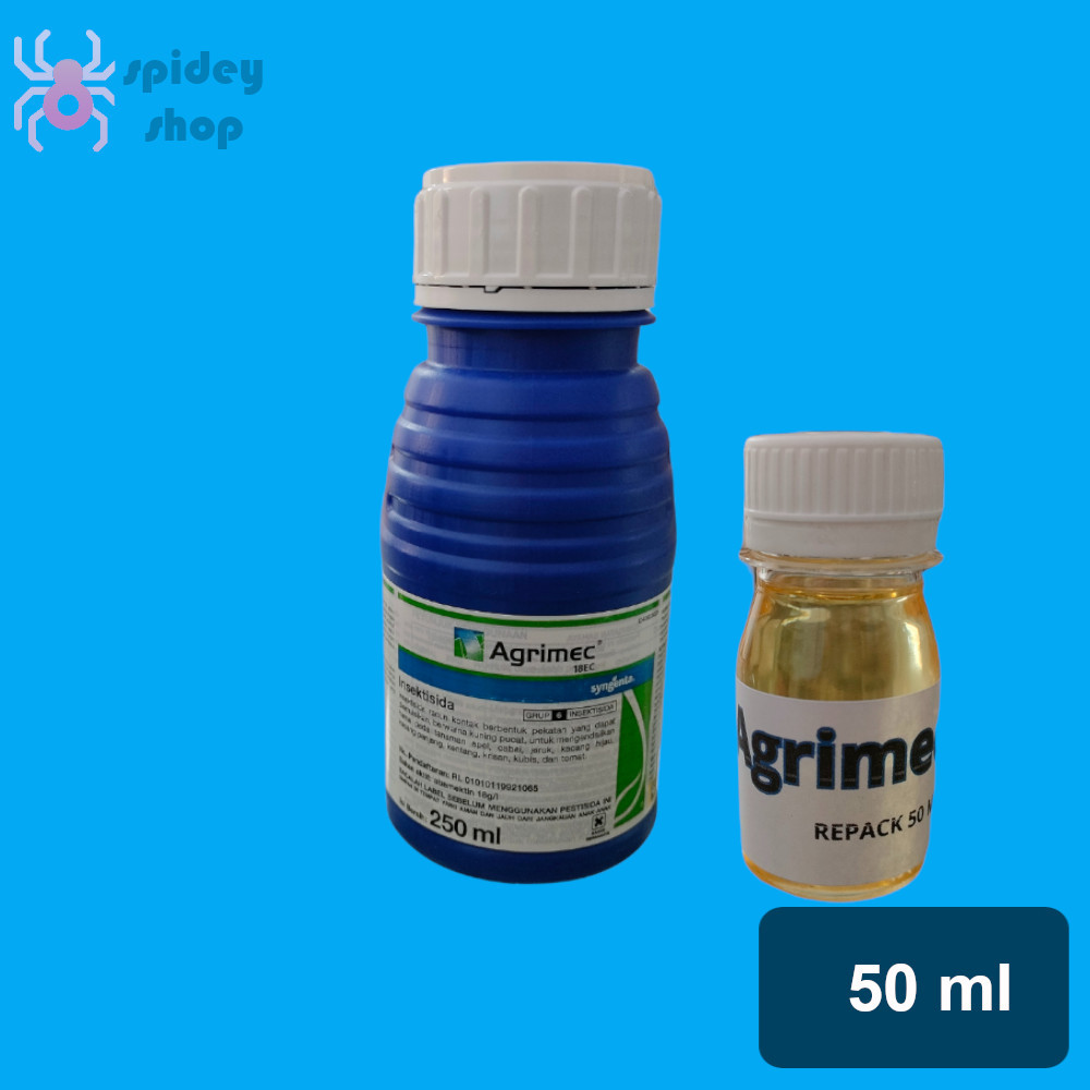 Agrimec 50 ml Insektisida Kutu Daun Ulat Grayak