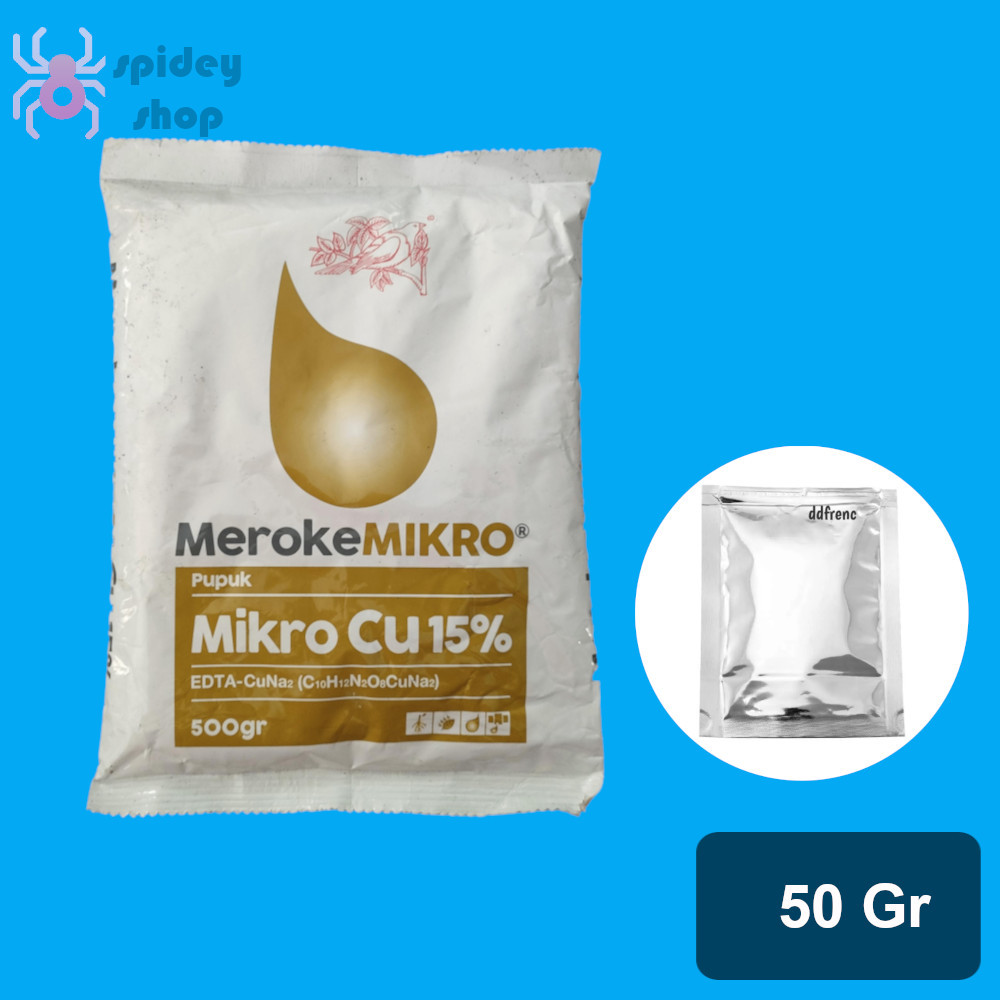 Meroke Cu EDTA 50 Gram Pupuk Mikro