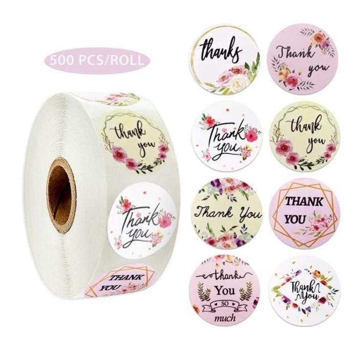 

Label Cutting Stiker Thank You Isi 500 Sticker Paket Harga Grosir