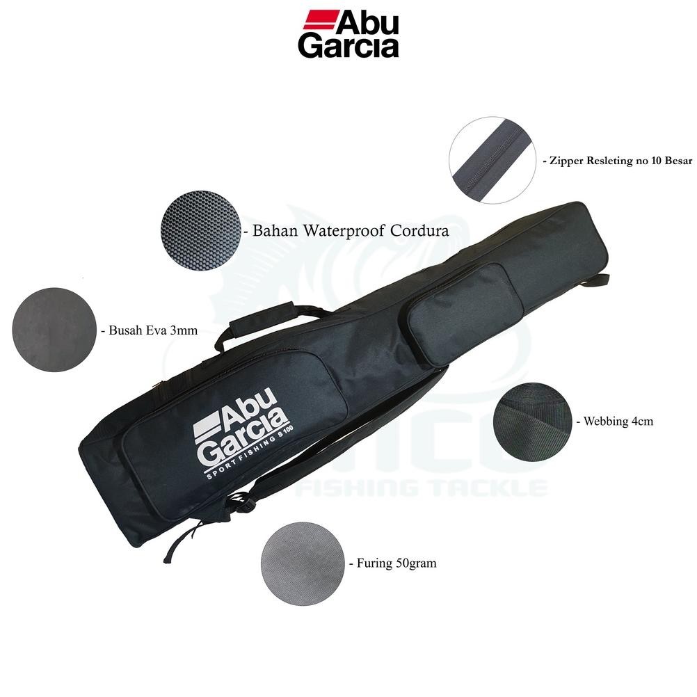 ORIGINAL Tas Pancing Ransel Jumbo Abu Garcia Waterproof Ukuran 80cm 100cm 120cm 2er-54