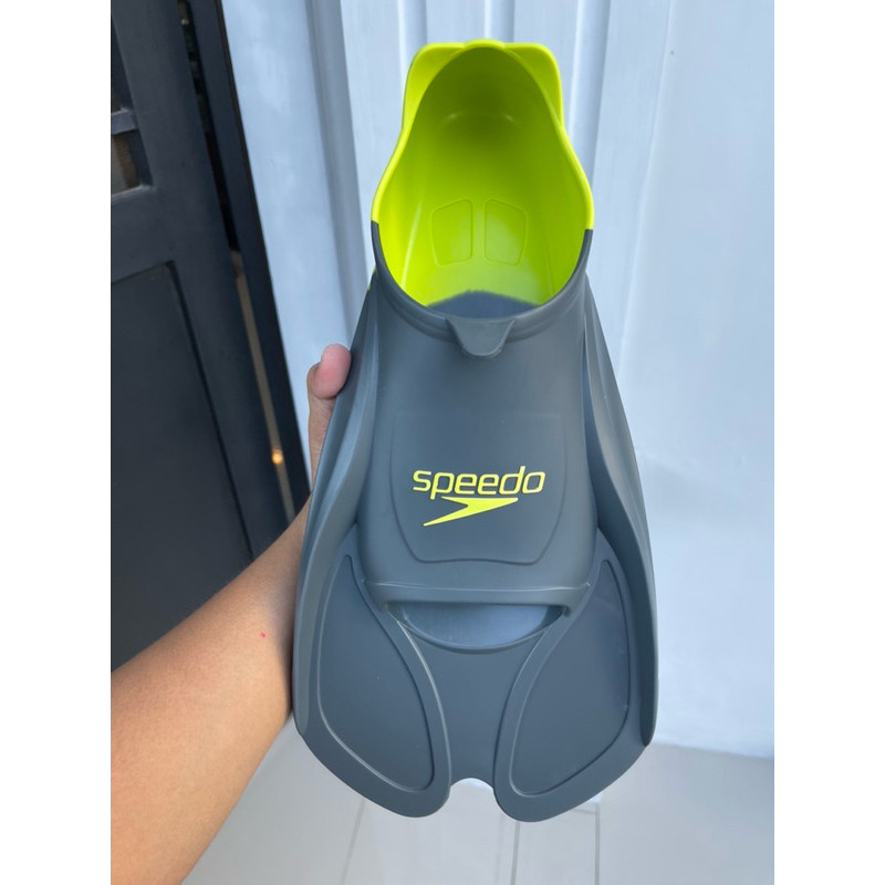 LATIHAN Renang Kaki Katak SPEEDO BIOFUSE FITNESS FIN HIJAU UNISEX |F186A7DB|