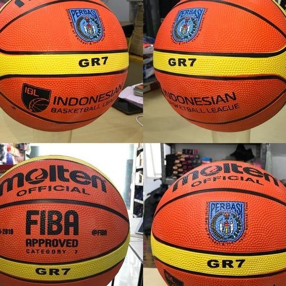 Bola Basket Molten -Bola Basket Molten Perbasi Gr7