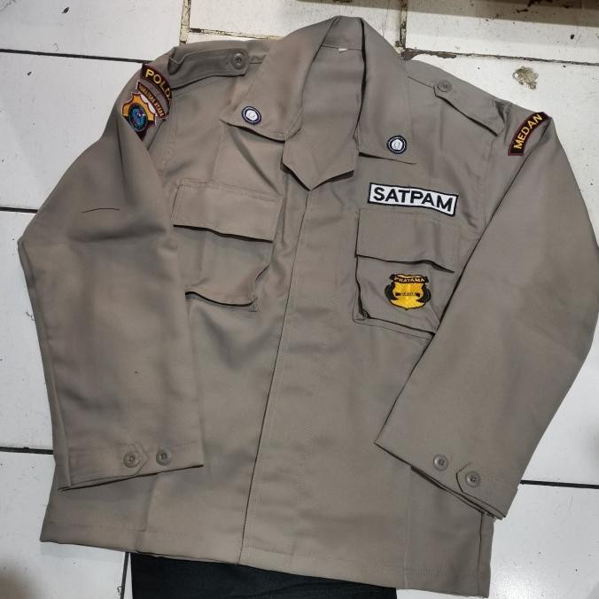 Seragam Pdl Satpam/Pdl Satpam Terbaru Premium Berkualitas