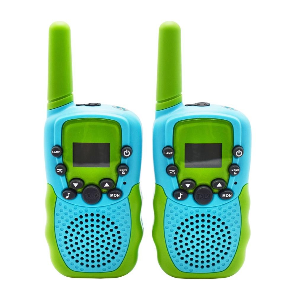 eq-77 Mini HT colorful 8 channel Mainan walkie talkie anak-anak berguna talky untuk outdoor T388 ber