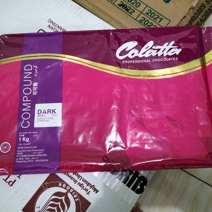

Coklat Compound Colatta 1 kg dark dcc