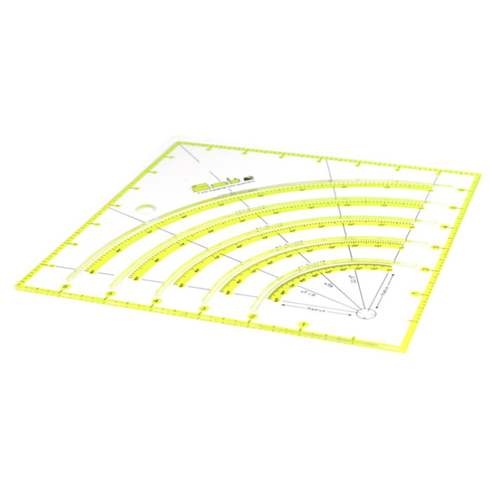 

Ready Penggaris Quilting - Penggaris Jahit Non Slip Circle Cutter KT-90