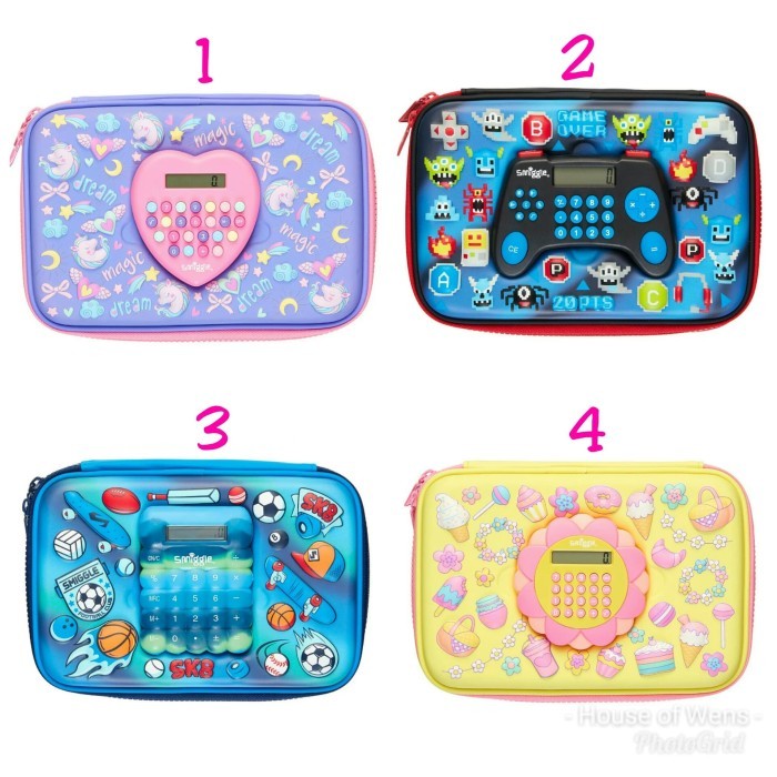

Ready SMIGGLE CALCULATOR PLAY HARDTOP PENCIL CASE - TEMPAT PENSIL SMIGGLE