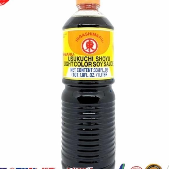

Higashimaru Soy Sauce Usukuchi Shoyu Jepang Enak 1L