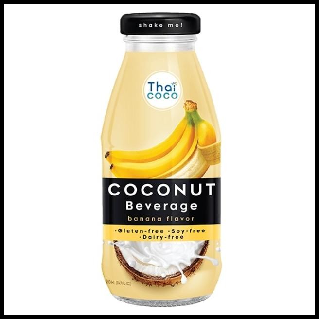 

[280Ml] Thai Coco Banana Coconut - Minuman Air Kelapa Rasa Pisang