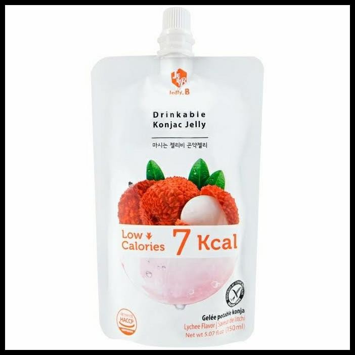 

[Logo Halal] Korean Konjac Jelly B All Varian - Peach / Apple / Lychee
