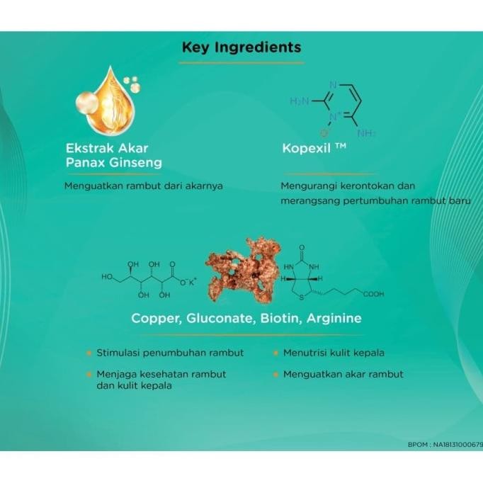 Premium Produk | Terampuh, Erha Hairgrow Serum, Serum Penumbuh Rambut 7 X 8 Ml
