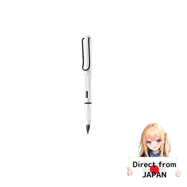 

LAMY Lamy pulpen EF ekstra halus safari putih hitam klip L19WTB-EF ambidextrous, edisi terbatas, diimpor asli. |10170679|