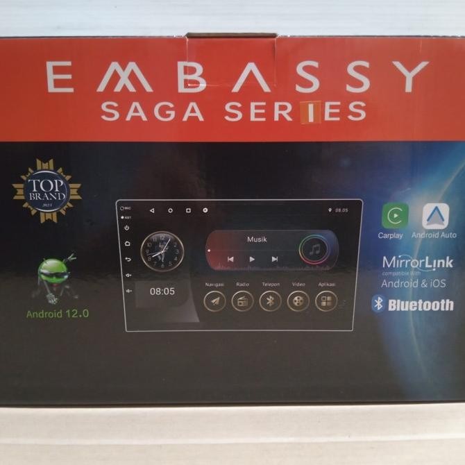 TAPE/ HEADUNIT  EMBASSY EM999 SAGA SERIES 2807T