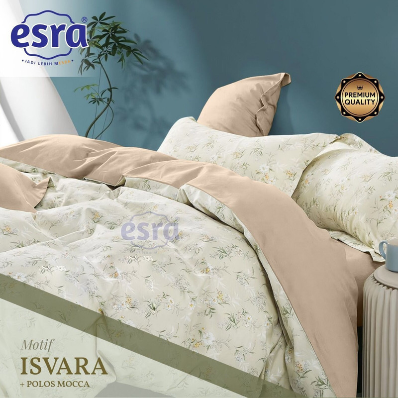 Bedcover & Sprei Premium Katun ESRA Motif Isvara