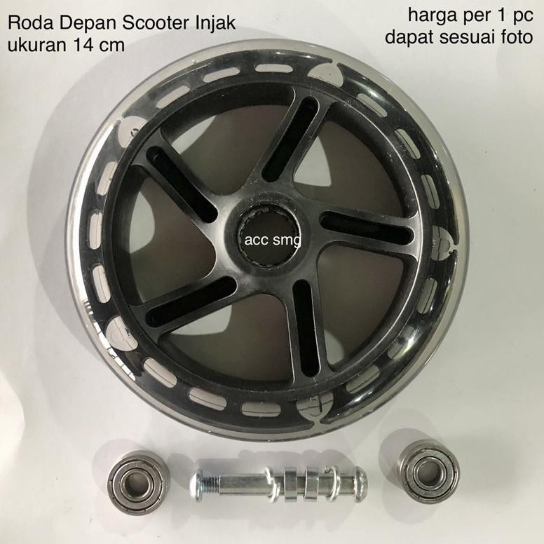 Cuci Gudang Roda Scooter Injak Belakang / Depan Original - Roda Ban Skuter Otoped Anak Pedal Lij-56