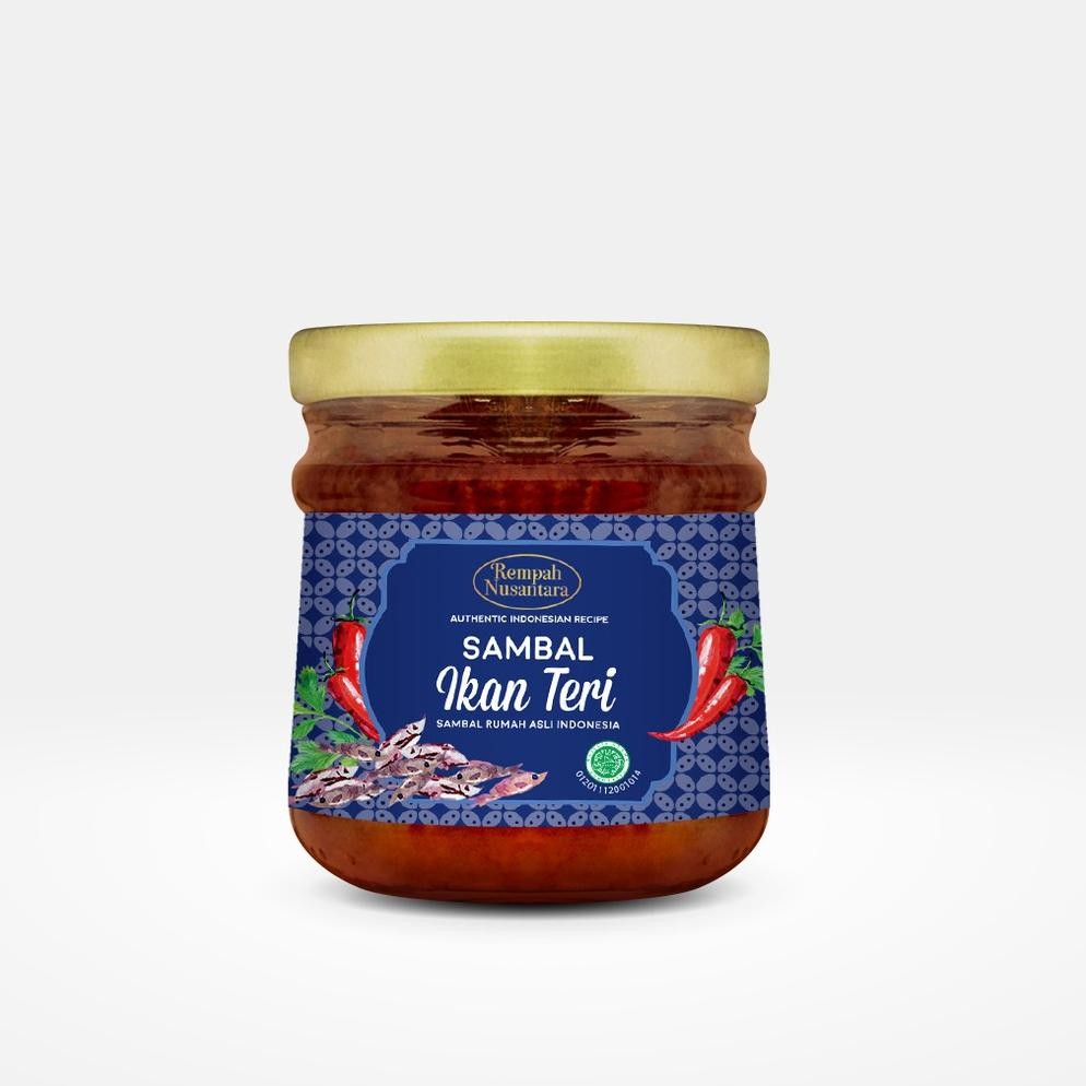 

Sambal Teri Seriboe Rempah Nusantara 120 Gram