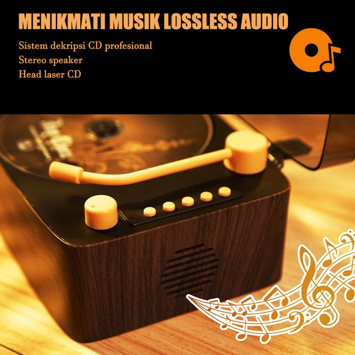 Portable Cd Player Bluetooth Speaker Rechargeable Music Player Kpop