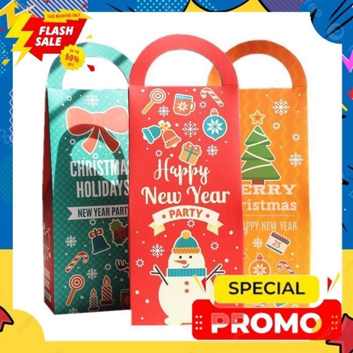

PROMO BXLL PAPERBAG BOX KOTAK NATAL CHRISTMAS BINGKISAN TEMPAT HADIAH KADO FURUBA