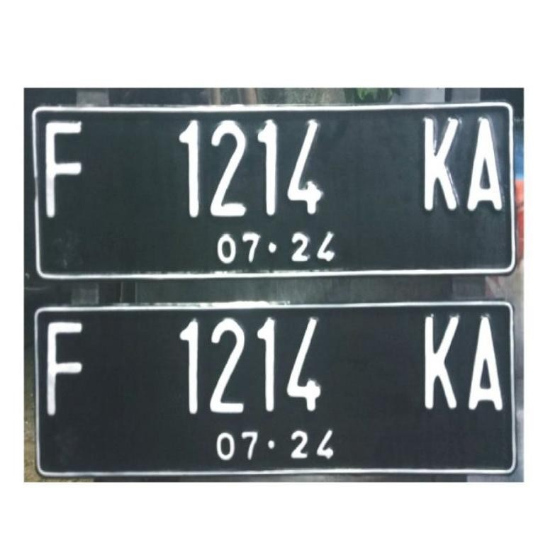 

Promo Spesial Plat Mobil Standar Pake Stempel Korlantas G-24