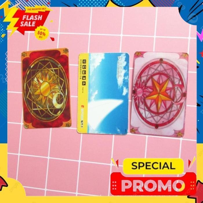 

VIRAL PICL STICKER KARTU CLOW CARD STIKER CARDCAPTOR FURUBA