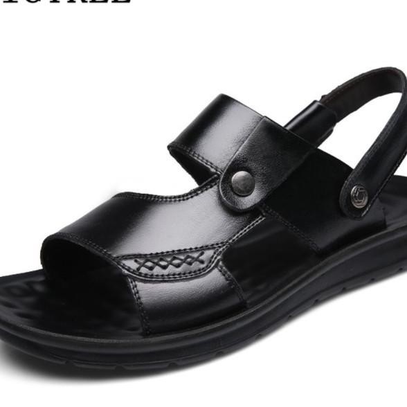 Sandal Slop Arven//Sandal Sepatu Slop Pria//Sandal Kulit Tali Pria