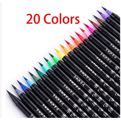 

Ba Watercolor Brush Pen (20 Color) - Tanpa Kotak Kemasan