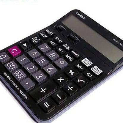 

Casio Dj-120D Plus - Kalkulator Cek Ulang - Che Correct Calculator