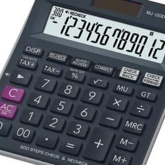 

Kalkulator Casio Mj-120D Plus Che & Correct / Calculator Mj120D