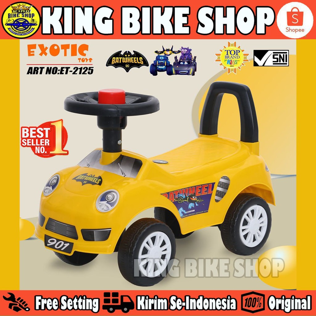 Mobil Mobilan Dorong EXOTIC ET 2125 Ride On Toys Car Mainan Anak