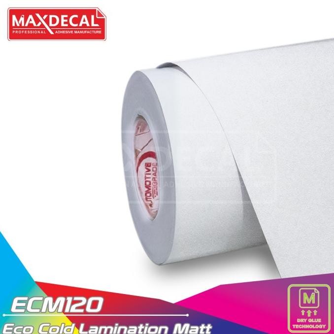 [105] MAXDECAL ECM120 MATT ECO COLD LAMINATION LAMINASI DINGIN DOFF EKONOMIS 120 GSM 2807T
