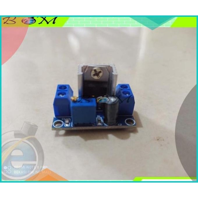 Modul kit rangkaian Lm317 Power Supply DC adjustable pengatur voltage