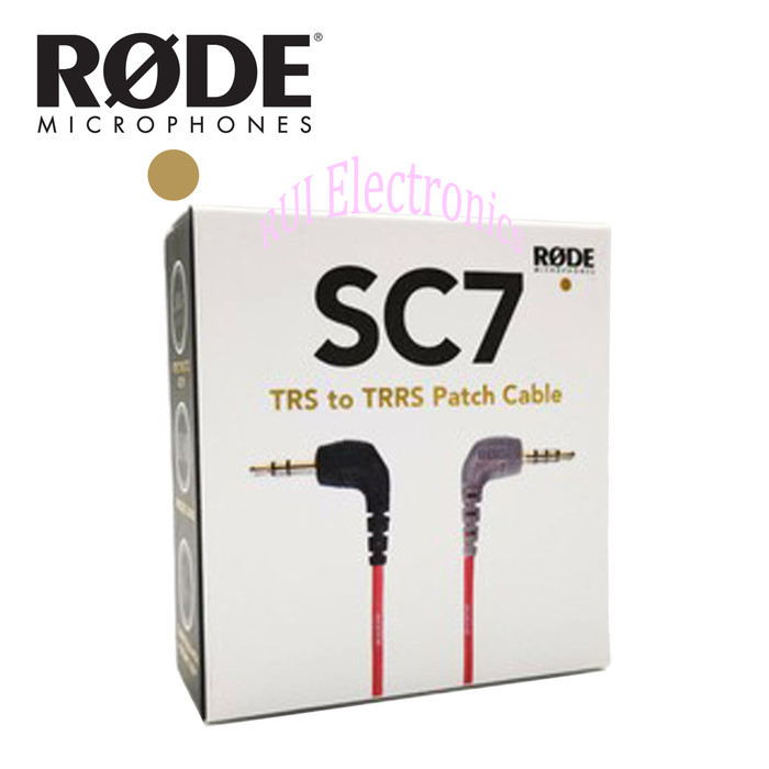 Rode Sc7 3.5Mm Trs To Trrs Patch Cable