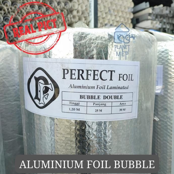 NEW ALUMINIUM FOIL BUBBLE | INSULASI ATAP | PEREDAM PANAS ATAP