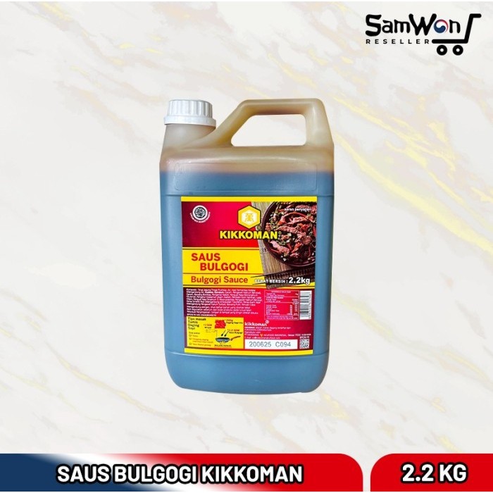 

Dijual!!! Kikkoman Bulgogi Sauce 2,2 Kg Halal Saus Bulgogi 2 L Korea Original Segel