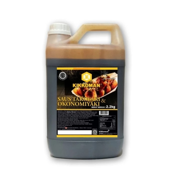 

Dijual!!! Kikkoman Saus Takoyaki & Okonomiyaki Halal 2.2Kg