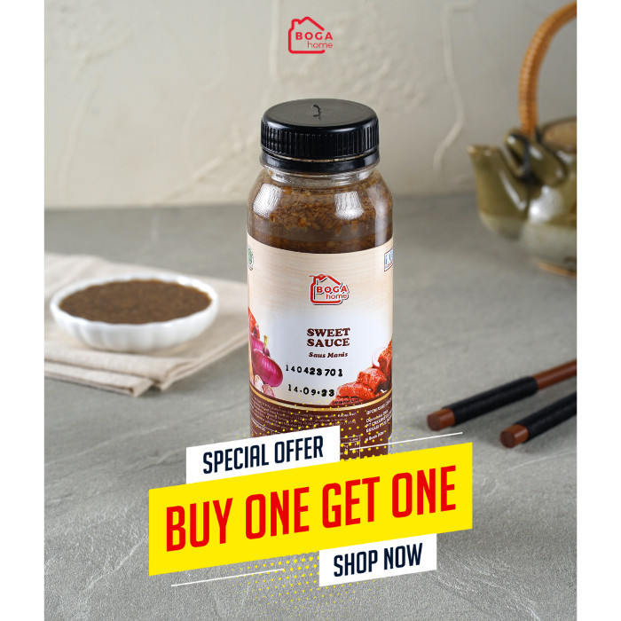 

Dijual!!! Buy 1 Get 1 Sweet Sauce Boga Home Saus Sweet Saos Sweet