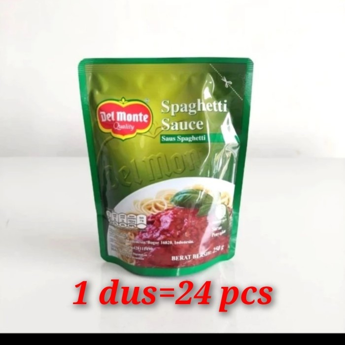 

Dijual!!! Delmonte Sauce Spaghetti 250Gr 1 Dus