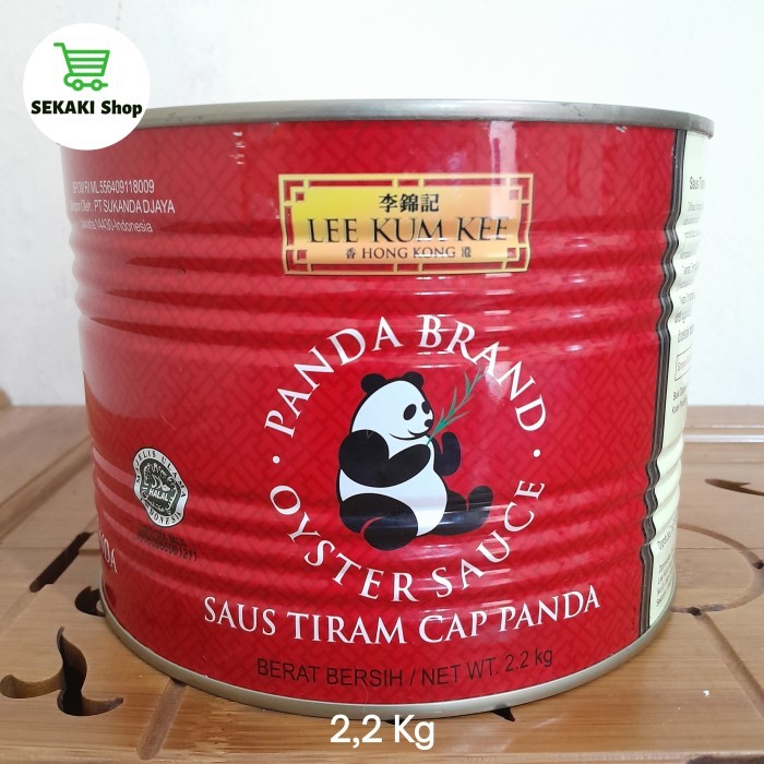 

Dijual!!! Saus Tiram Lee Kum Kee Panda Kaleng 2200 Gram Gr G / 2200Gr / 2.2 Kg /