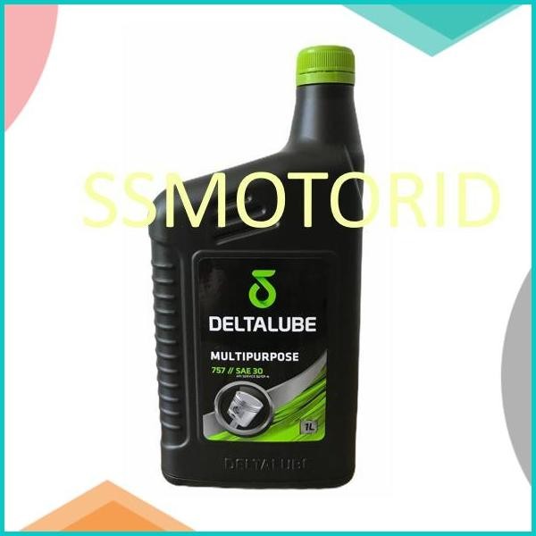 Oli Mesin Bensin Diesel Mobil Motor Deltalube Multipurpose SAE 30 1L