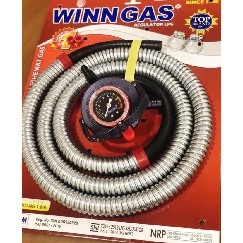 Baru Paket Selang Gas Regulator Winn Gas W-900M W900M W 900 M W 900M