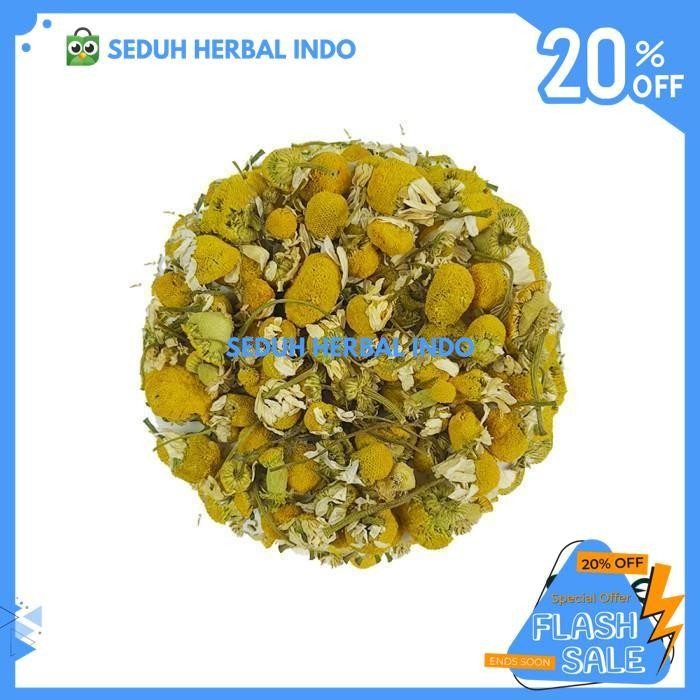 

CHAMOMILE FLOWER TEA / TEH BUNGA CHAMOMILE BULK 500 GRAM PRODUK
