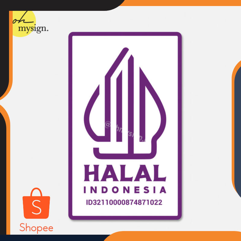 

Terlaris Acrylic Sign Halal | 100% Halal Baru Label Signage | Akrilik Signage Keren